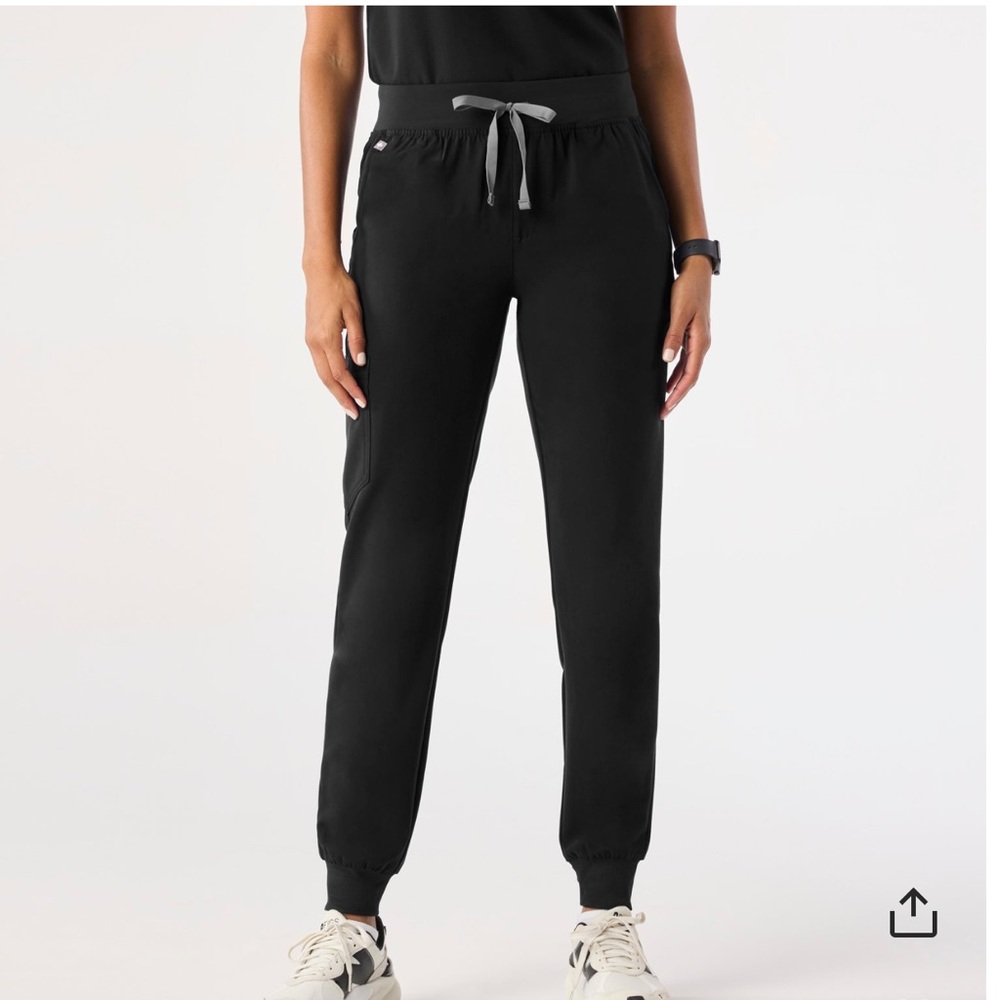 Figs Zamora Jogger Scrub Pants - Classic Black